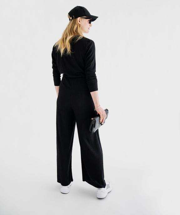 Combinaison pantalon spéciale grossesse avec haut cache-coeur vue8 - GEMO 4G MATERN - GEMO