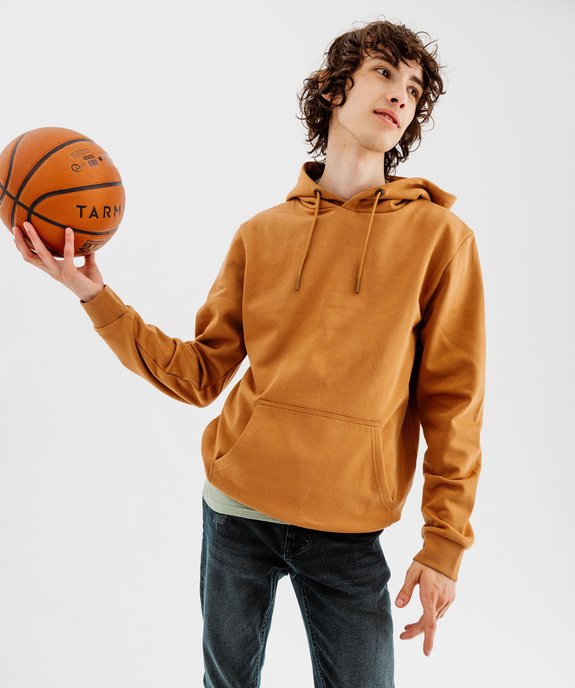 Sweat à capuche intérieur molletonné homme vue1 - GEMO 4G HOMME - GEMO