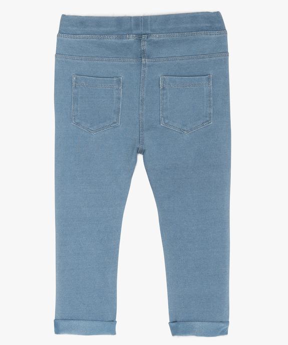 Jegging à taille réglable bébé fille vue2 - GEMO(BEBE DEBT) - GEMO