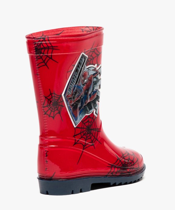 Bottes de pluie crantées Spiderman vue4 - SPIDERMAN - GEMO