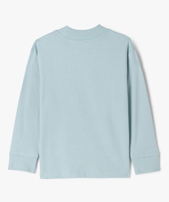 Tee-shirt manches longues imprimé jeu vidéo garçon vue4 - GEMO 4G GARCON - GEMO