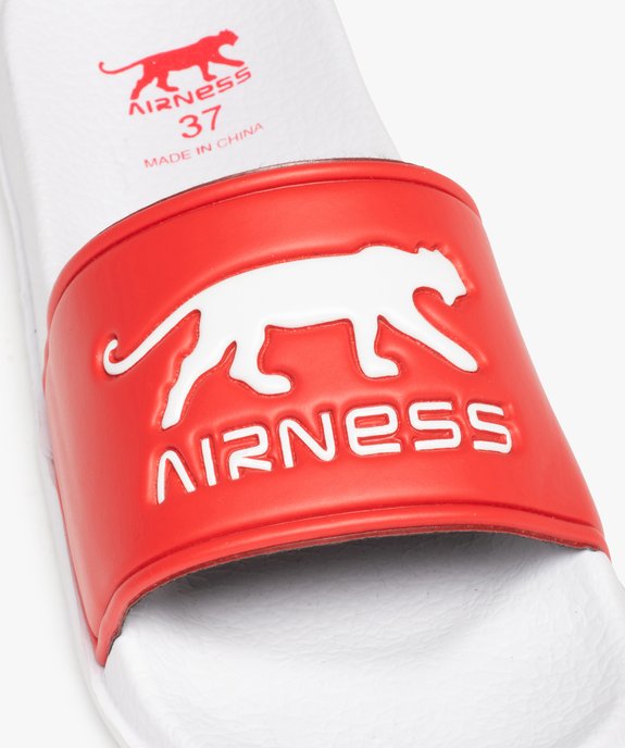 Mules de piscine garçon bicolores - Airness vue6 - AIRNESS - GEMO