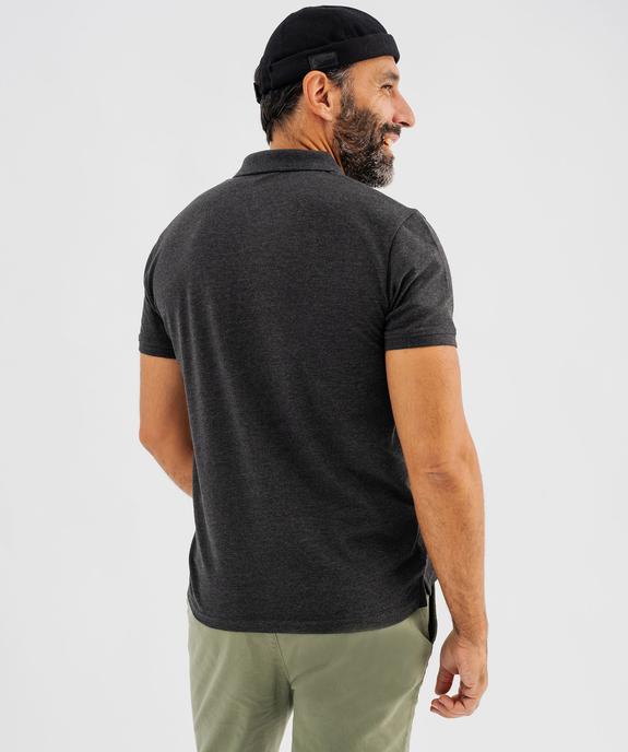 Polo manches courtes homme vue3 - GEMO 4G HOMME - GEMO