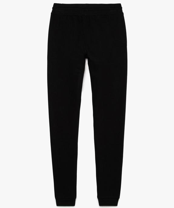 Pantalon de jogging garçon en molleton avec cordon fantaisie vue3 - GEMO (JUNIOR) - GEMO
