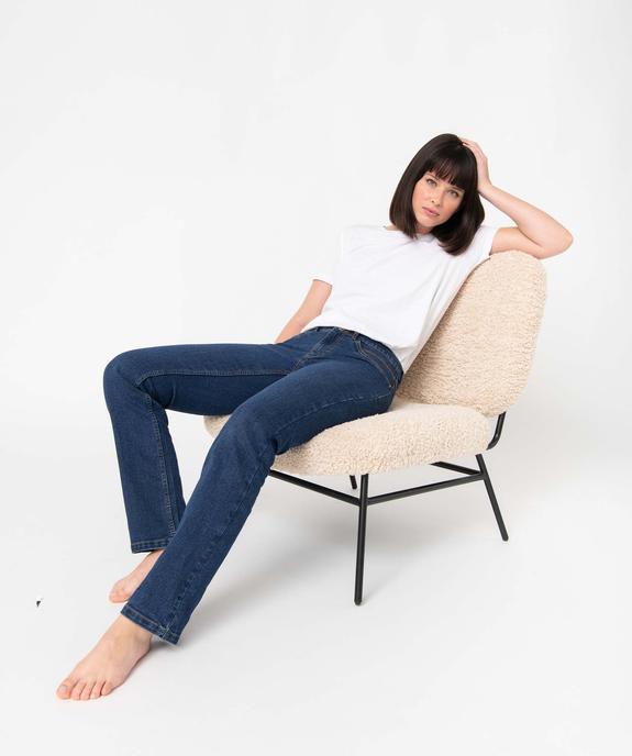 Jean femme coupe Regular vue5 - GEMO 4G FEMME - GEMO