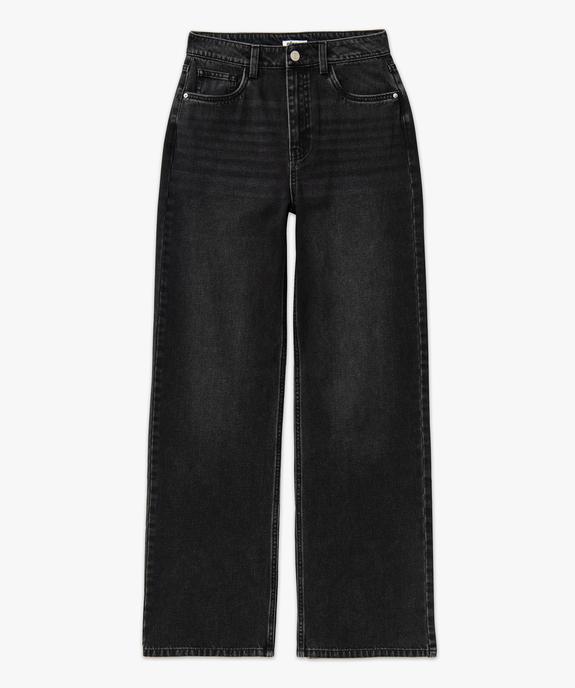 Jean wide leg taille haute femme vue4 - GEMO 4G FEMME - GEMO