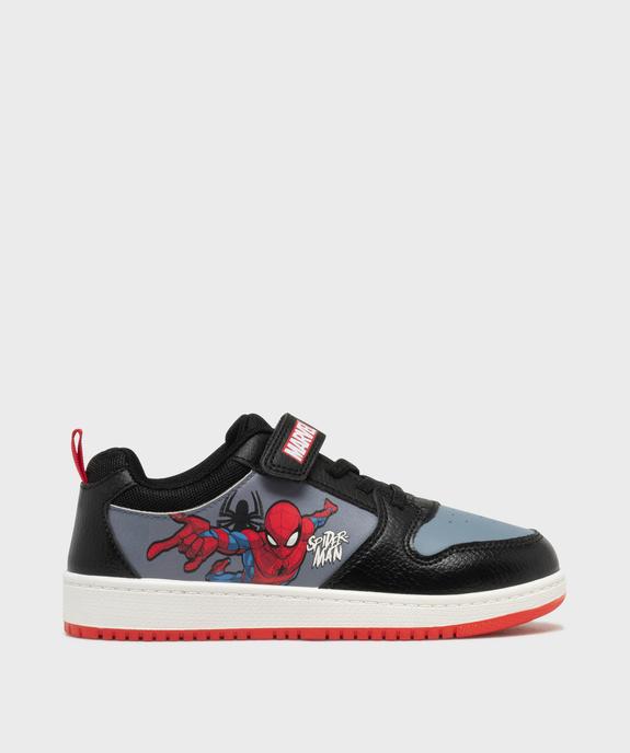 Baskets à scratch avec motif Spiderman garçon - Marvel vue1 - SPIDERMAN - GEMO