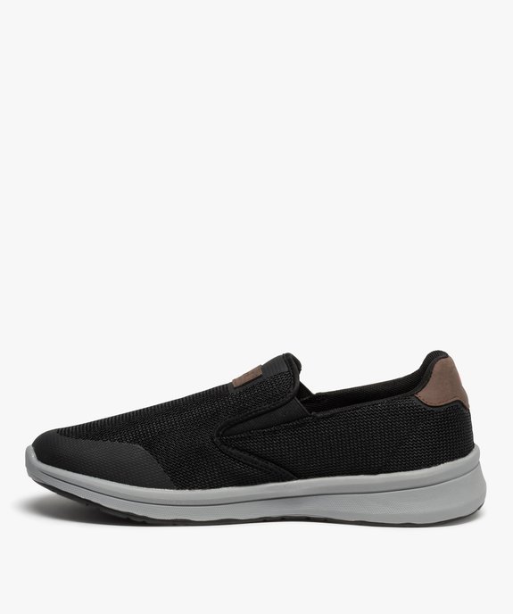 Mocassins homme confort en mesh - Wellness vue3 - WELLNESS - GEMO