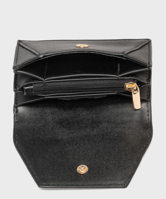 Porte-monnaie fermeture enveloppe femme vue3 - GEMO (ACCESS) - GEMO