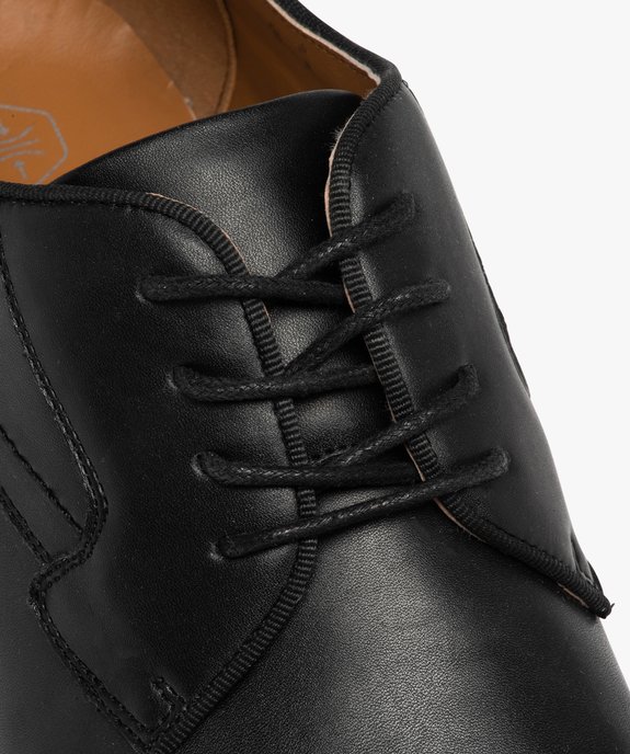 Derby à bout carré avec lacets ronds homme vue6 - GEMO(URBAIN) - GEMO