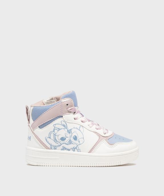 Baskets montantes avec motif Stitch et Angel fille - Disney vue1 - LILO & STITCH - GEMO