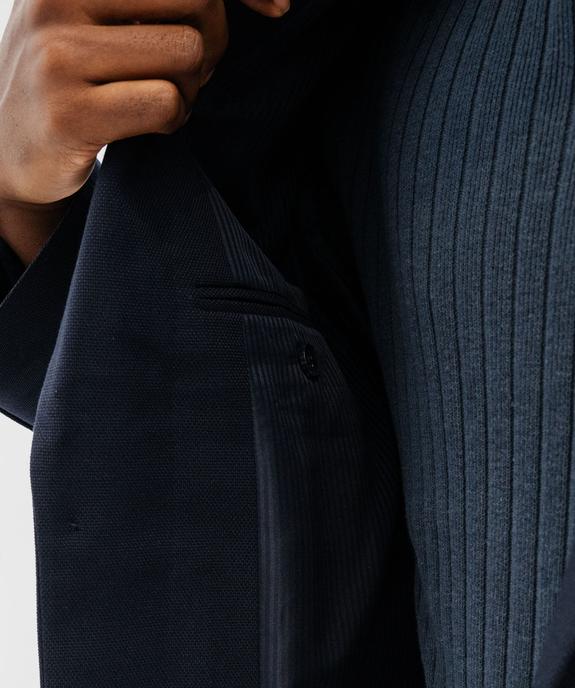 Veste de costume texturée 2 boutons homme vue6 - GEMO 4G HOMME - GEMO