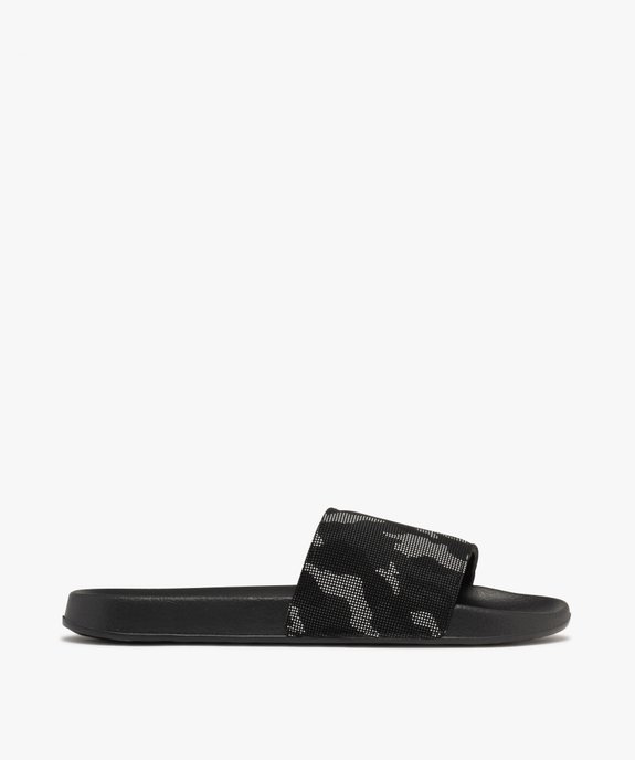Mules de piscine à motif camouflage garçon vue1 - GEMO (PLAGE) - GEMO
