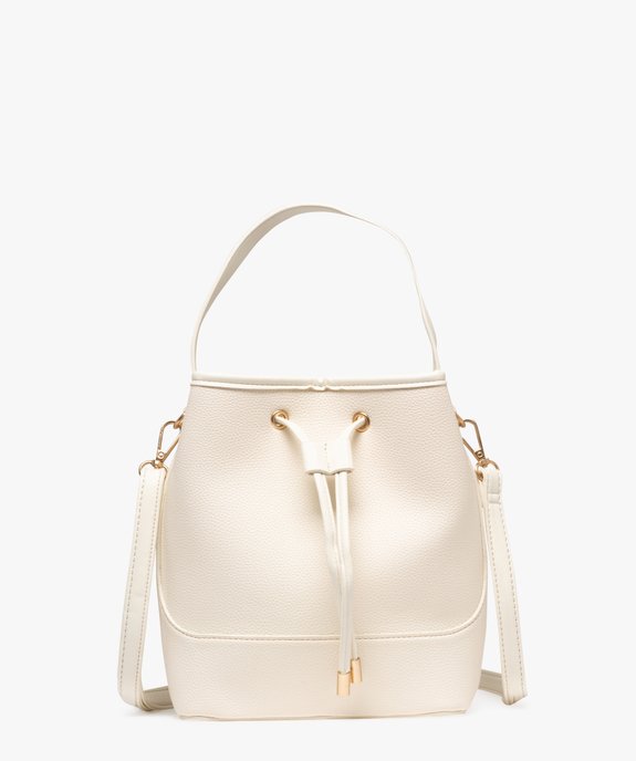 Sac seau à bandoulière amovible femme vue4 - GEMO (ACCESS) - GEMO