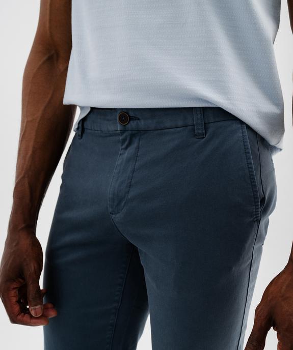 Pantalon chino coupe Slim homme vue3 - GEMO 4G HOMME - GEMO