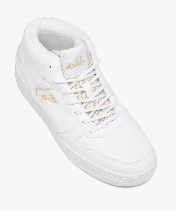 Baskets femme montantes avec languette pailletée en mesh - Ellesse  vue5 - ELLESSE - GEMO