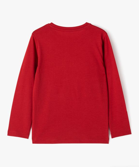 Tee-shirt de Noël à sequins garçon vue4 - GEMO (ENFANT) - GEMO