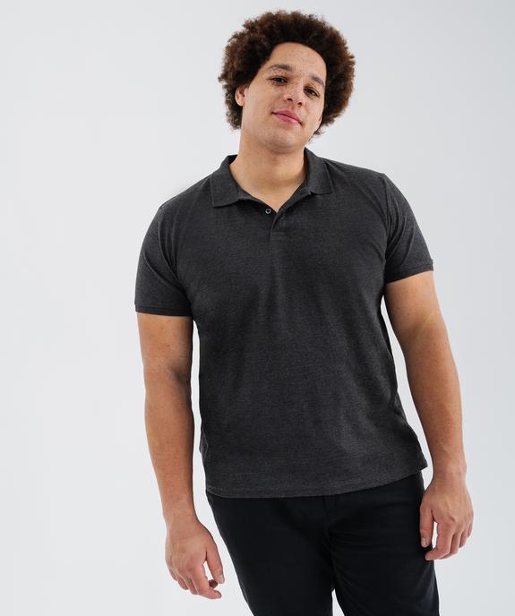 Polo manches courtes homme vue4 - GEMO 4G HOMME - GEMO