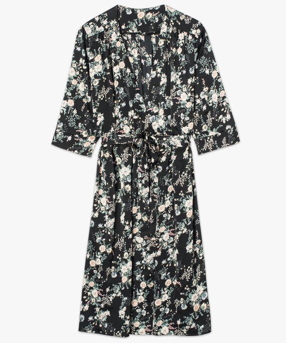 Robe kimono à imprimé fleuri vue4 - FOLLOW ME 2 - GEMO