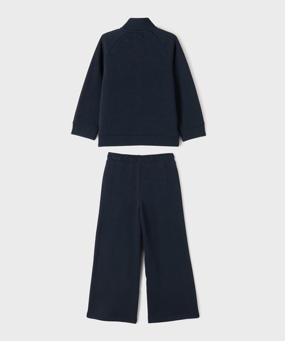 Ensemble 2 pièces sweat zippé et pantalon de jogging garçon vue3 - GEMO (ENFANT) - GEMO