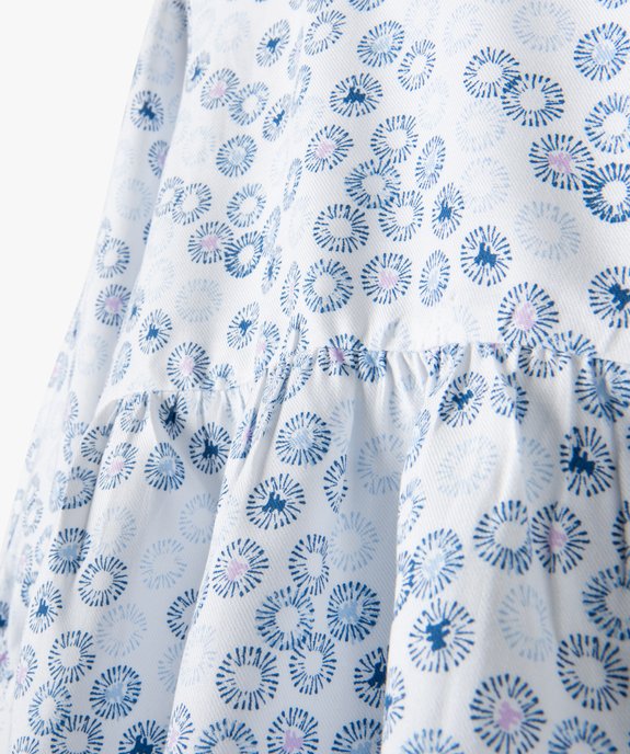 Blouse bébé fille manches longues à motifs - LuluCastagnette vue2 - LULUCASTAGNETTE - GEMO