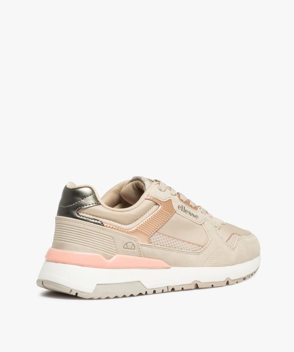 Baskets femme dessus textile et suédine – Ellesse Camberra vue4 - ELLESSE - GEMO