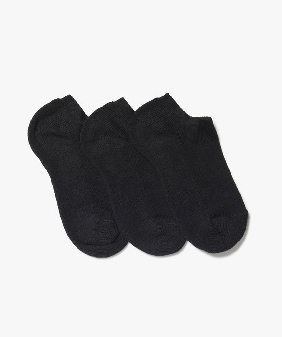 Chaussettes enfant ultra courtes (lot de 3) vue1 - 1E PRIX BY GEMO - GEMO