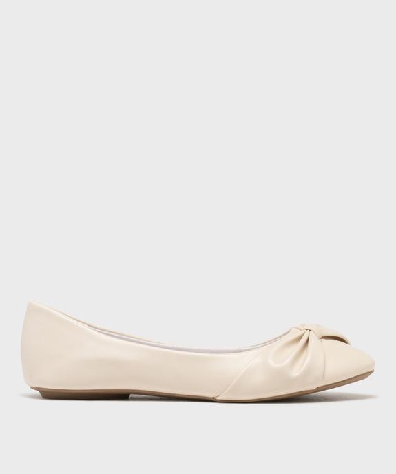Ballerines femme unies ultra-légères à bout drapé  vue1 - VALENTINA BALDA - GEMO