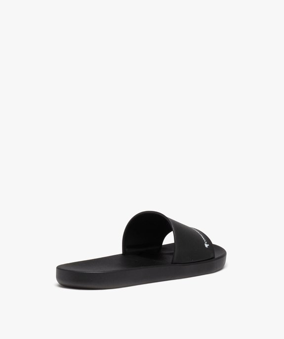 Mules de piscine femme unies à bandeau large - Copacabana vue4 - COPACABANA - GEMO