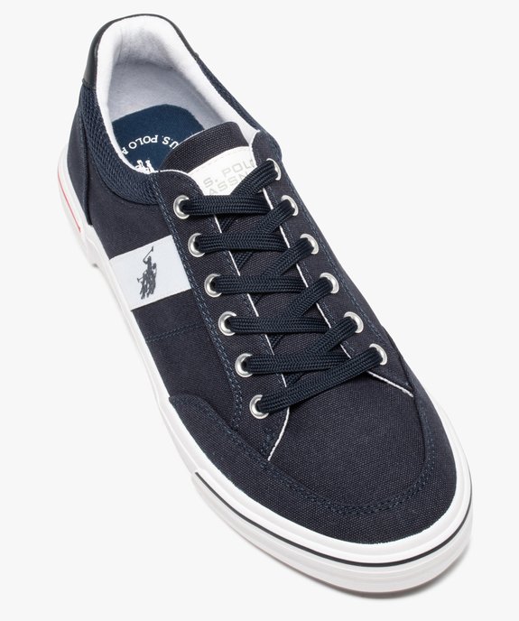 Baskets homme en toile unie à lacets – US Polo Assn vue6 - US POLO - GEMO