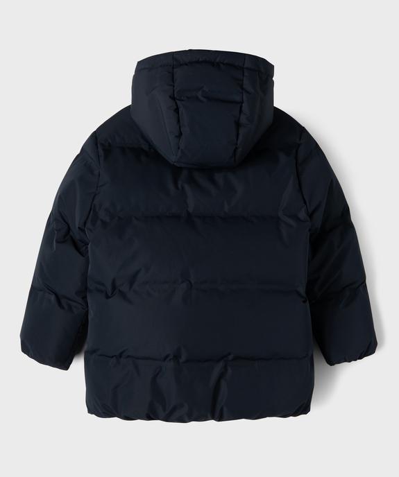 Blouson déperlant doublé polaire à capuche garçon vue6 - GEMO 4G GARCON - GEMO