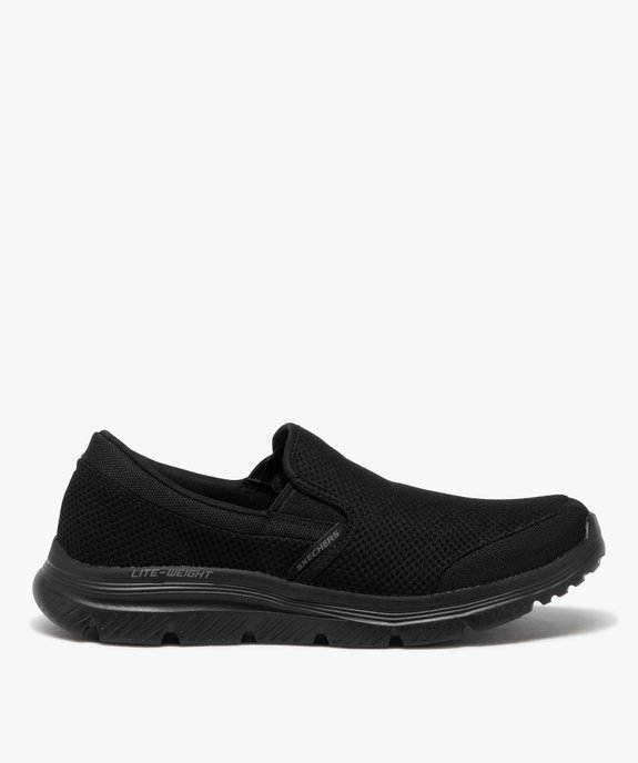 Baskets homme slip-on en mesh - Skechers vue1 - SKECHERS - GEMO