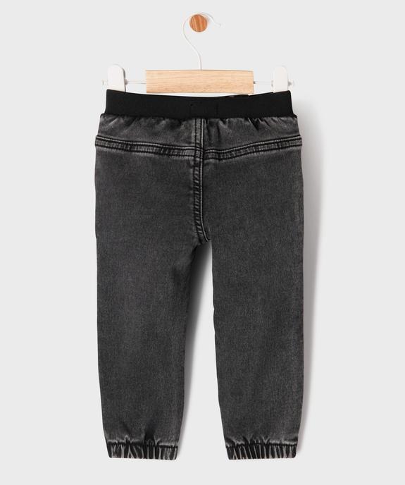 Jegging avec taille ajustable bébé garçon vue3 - GEMO(BEBE DEBT) - GEMO