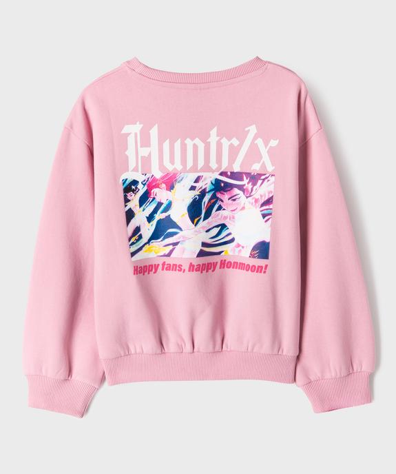 Sweat col rond fille - Kpop Demon Hunters vue3 - KPOP DEMON HUNTERS - GEMO