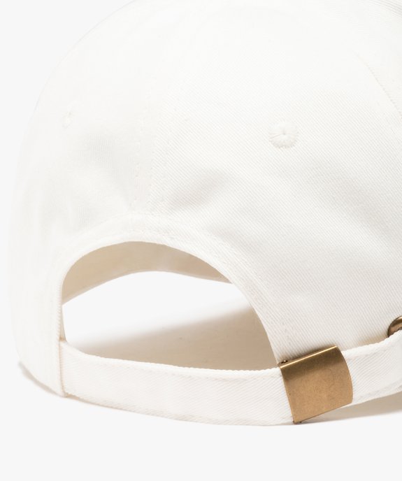 Casquette femme avec inscription brodée vue3 - GEMO (ACCESS) - GEMO