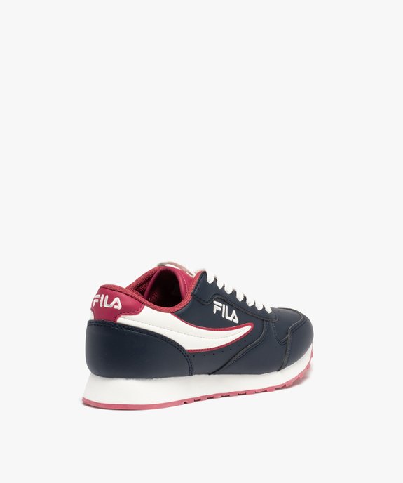 Baskets femme colorées à lacets – Fila Orbit Low vue4 - FILA - GEMO