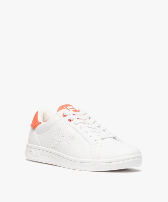 Baskets femme à détails contrastés - Fila Crosscourt vue2 - FILA - GEMO