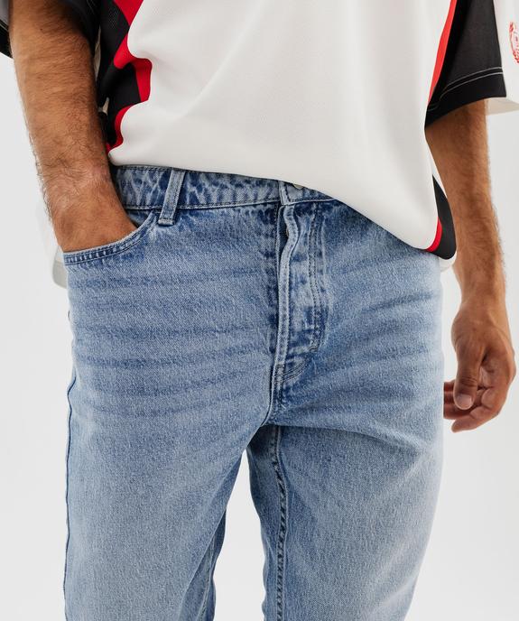 Jean Straight délavé homme vue2 - GEMO 4G HOMME - GEMO