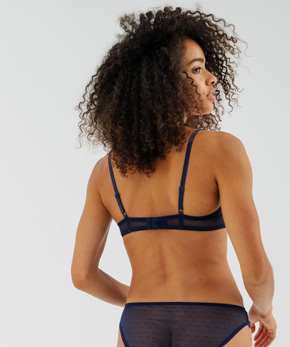 Soutien-gorge corbeille en dentelle à armatures vue6 - GEMO(HOMWR FEM) - GEMO