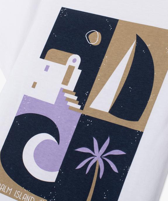 T-shirt manches courtes imprimé garçon vue3 - GEMO 4G GARCON - GEMO