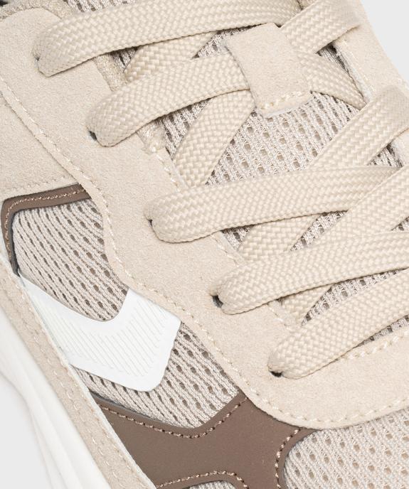 Baskets en mesh avec épaisse semelle garçon - 5 Miles vue6 - 5 MILES - GEMO