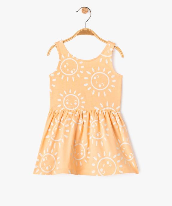 Robe imprimée à bretelles bébé fille vue1 - PREMIER PRIX BY GEMO - GEMO