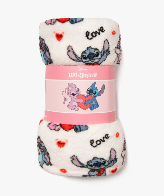 Plaid en peluche imprimé Stitch enfant - Disney vue1 - DISNEY - GEMO