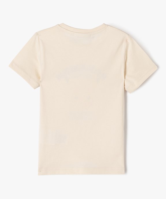 Tee-shirt à manches courtes motif Pikachu garçon - Pokemon vue3 - POKEMON - GEMO