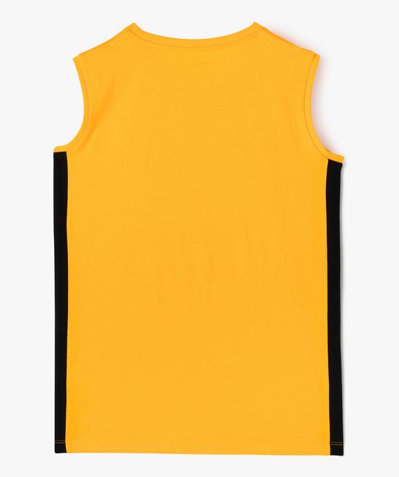 Débardeur imprimé look sport garçon vue3 - GEMO (JUNIOR) - GEMO
