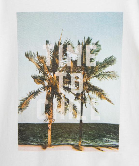 Tee-shirt imprimé estival garçon vue2 - GEMO (ENFANT) - GEMO