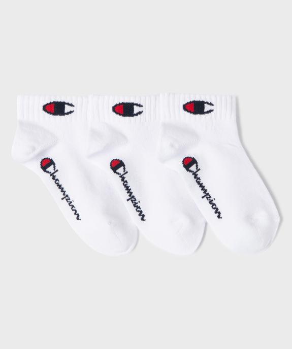Chaussettes de sport tige basse fille - Champion (lot de 3) vue1 - CHAMPION USA - GEMO
