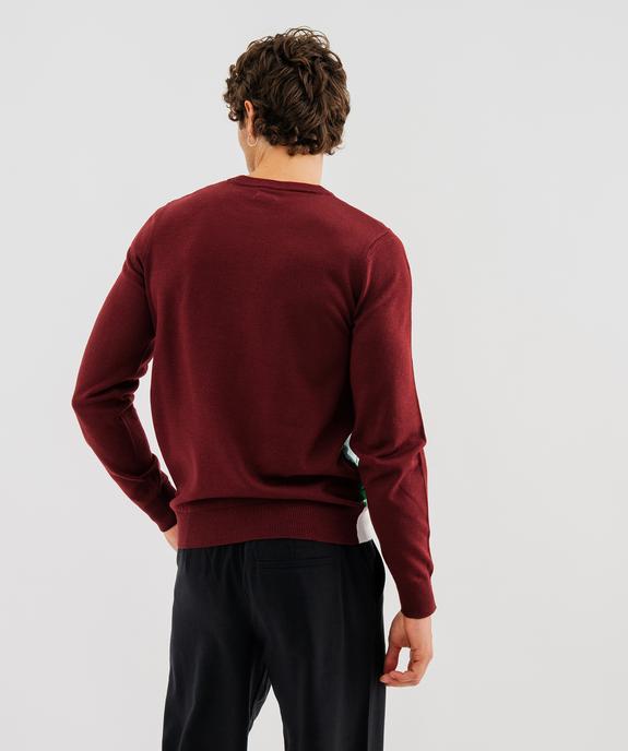 Pull de Noël homme vue2 - GEMO (HOMME) - GEMO