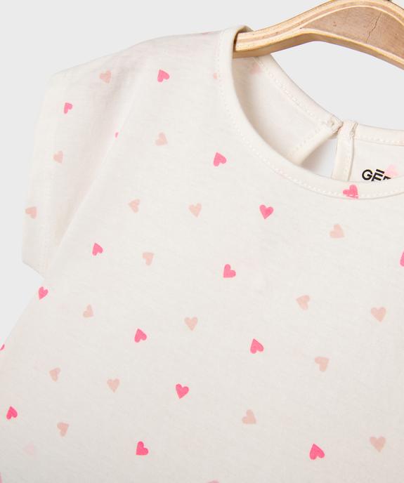 Ensemble 2 pièces robe + tee-shirt bébé fille vue11 - GEMO(BEBE DEBT) - GEMO