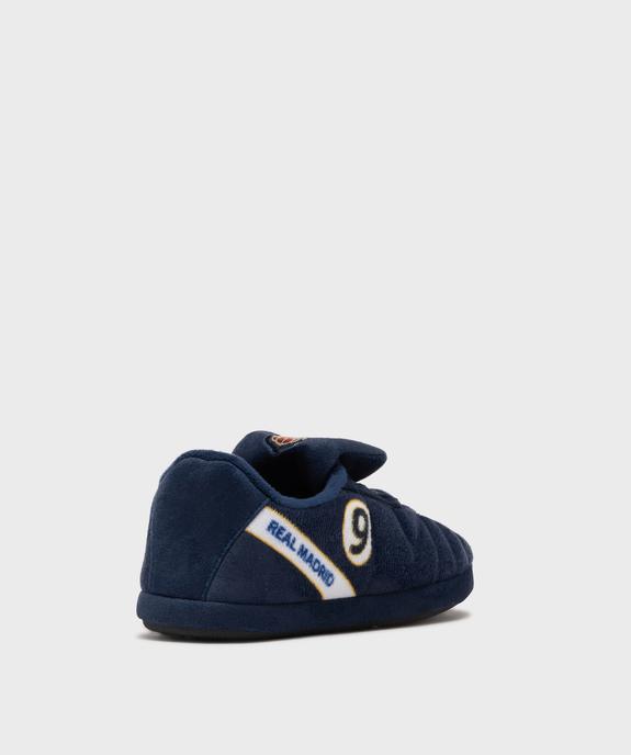 Chaussons inspiration chaussures de foot garçon - Real Madrid vue4 - REAL MADRID - GEMO